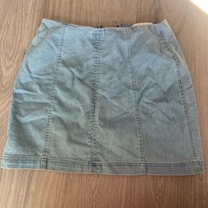 HONEY BELLE Small Jean Mini Skirt